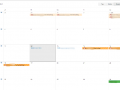 Übersicht des Google Kalenders