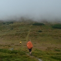 das wetter wird schlechter in den bergen