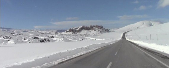 Eiswüste zwischen Igdir und Kars